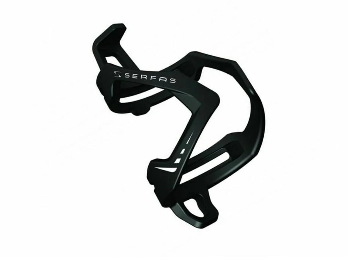 Serfas Switch-Hitter Nylon Water Bottle Cage - Matt Black
