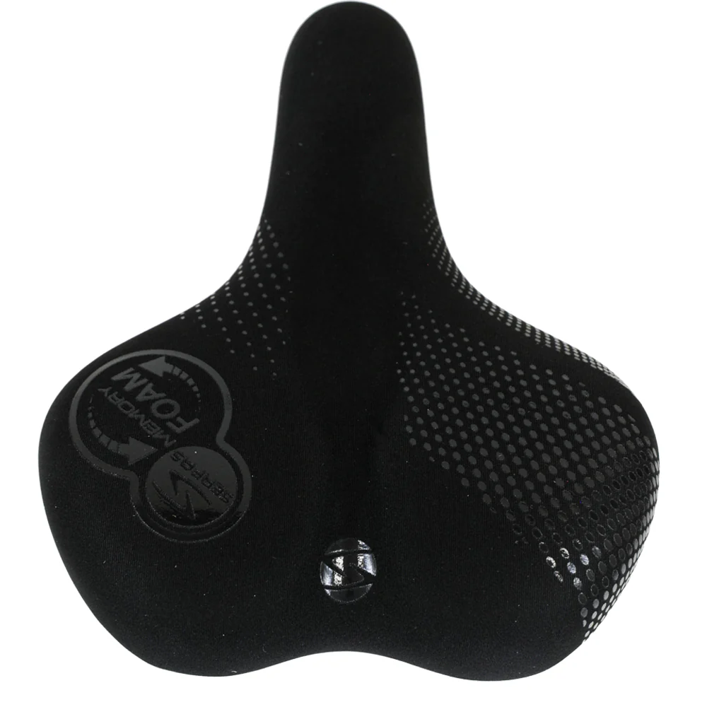 Serfas TBM-20L Tailbones Memory Foam Lycra Waterproof Saddle - Image 2