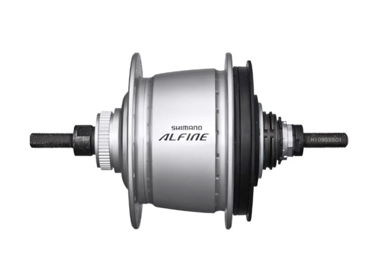 Shimano Alfine S7001-8 Internal Gear Hub - Silver