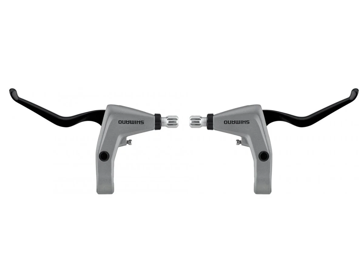 Shimano Alivio T4010 MTB Brake Lever - Pair - Silver