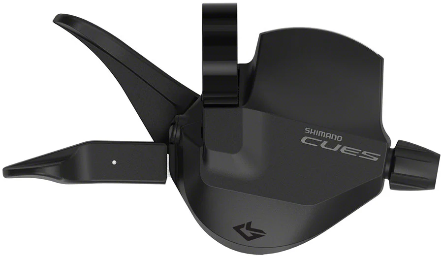Shimano CUES U4000-L 2 Spd MTB Shifter - Black - Image 2