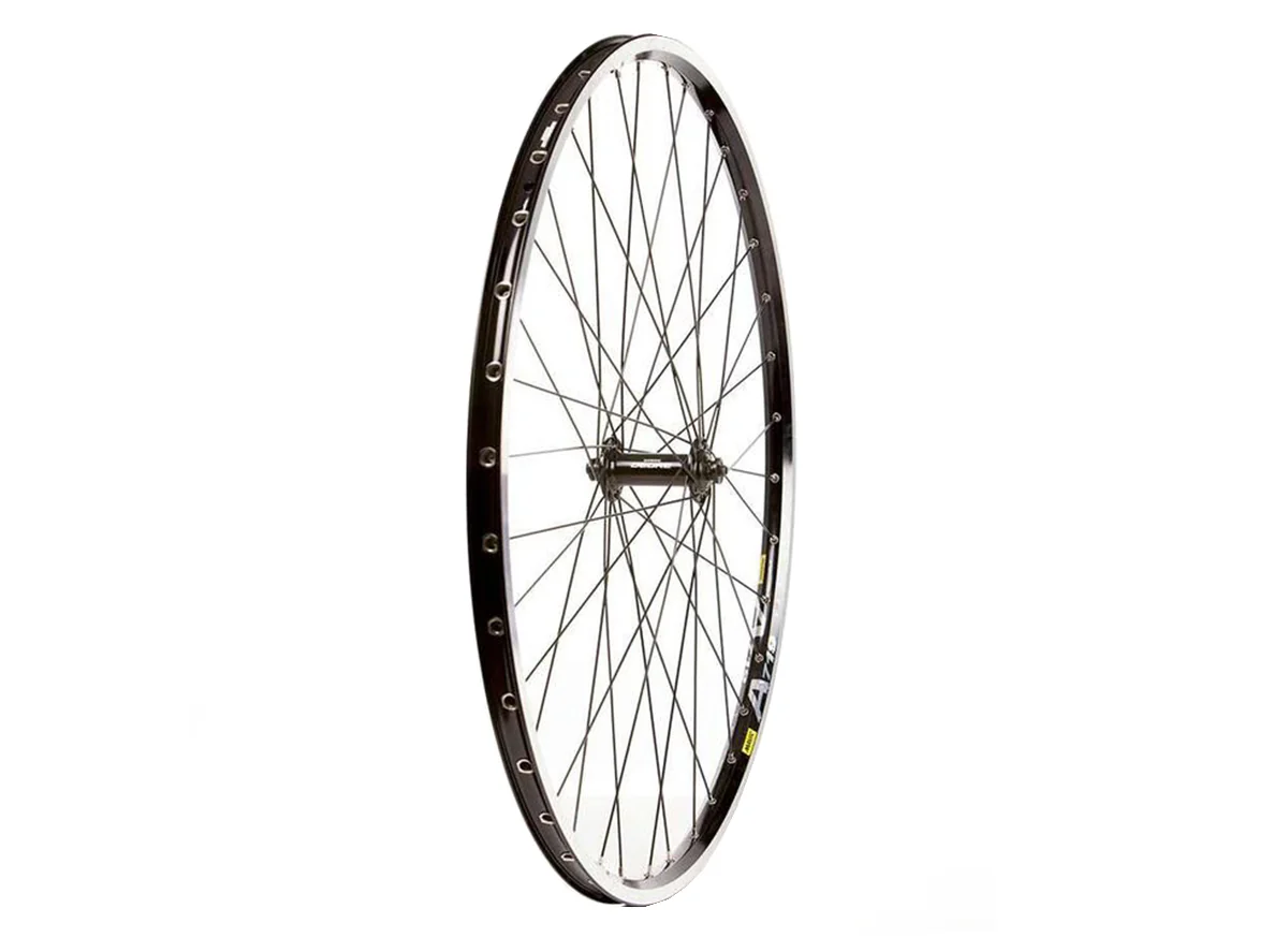 Shimano Deore T610 on Mavic A719 700c Wheel - Front - Black