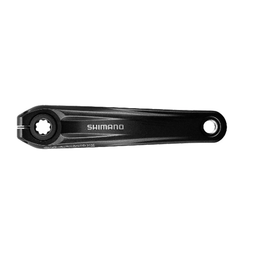 Shimano E8000 Crank Arm Set - Black - Image 2