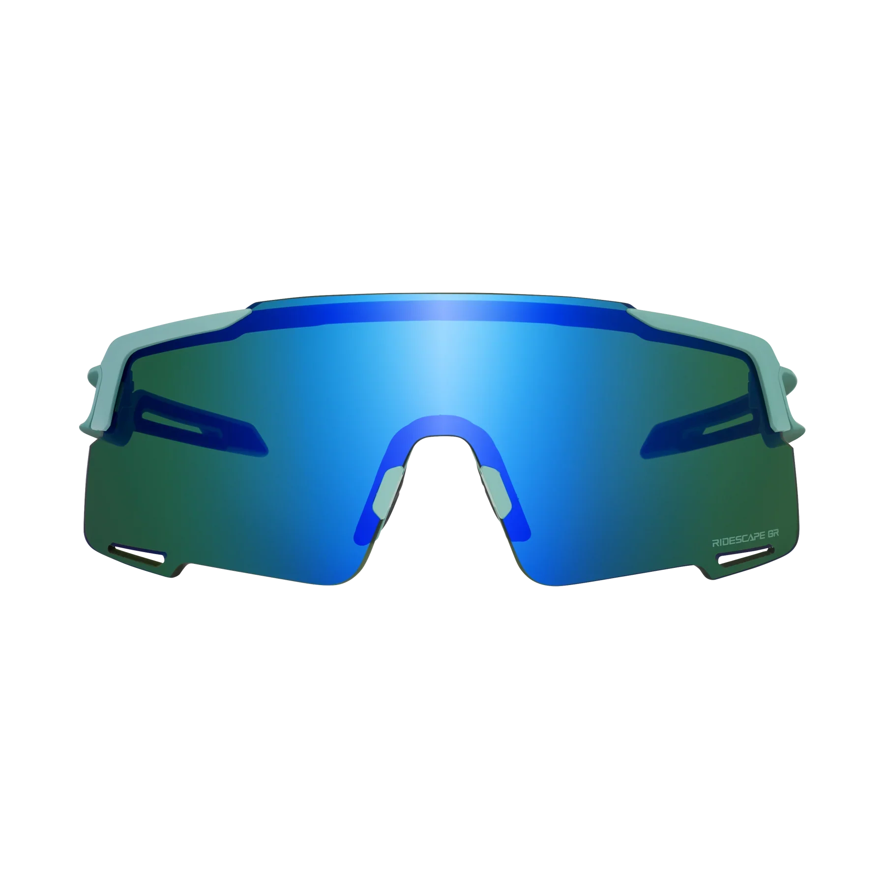 Shimano Equinox RS Sunglasses - Gravel Lens - Teal - Image 2
