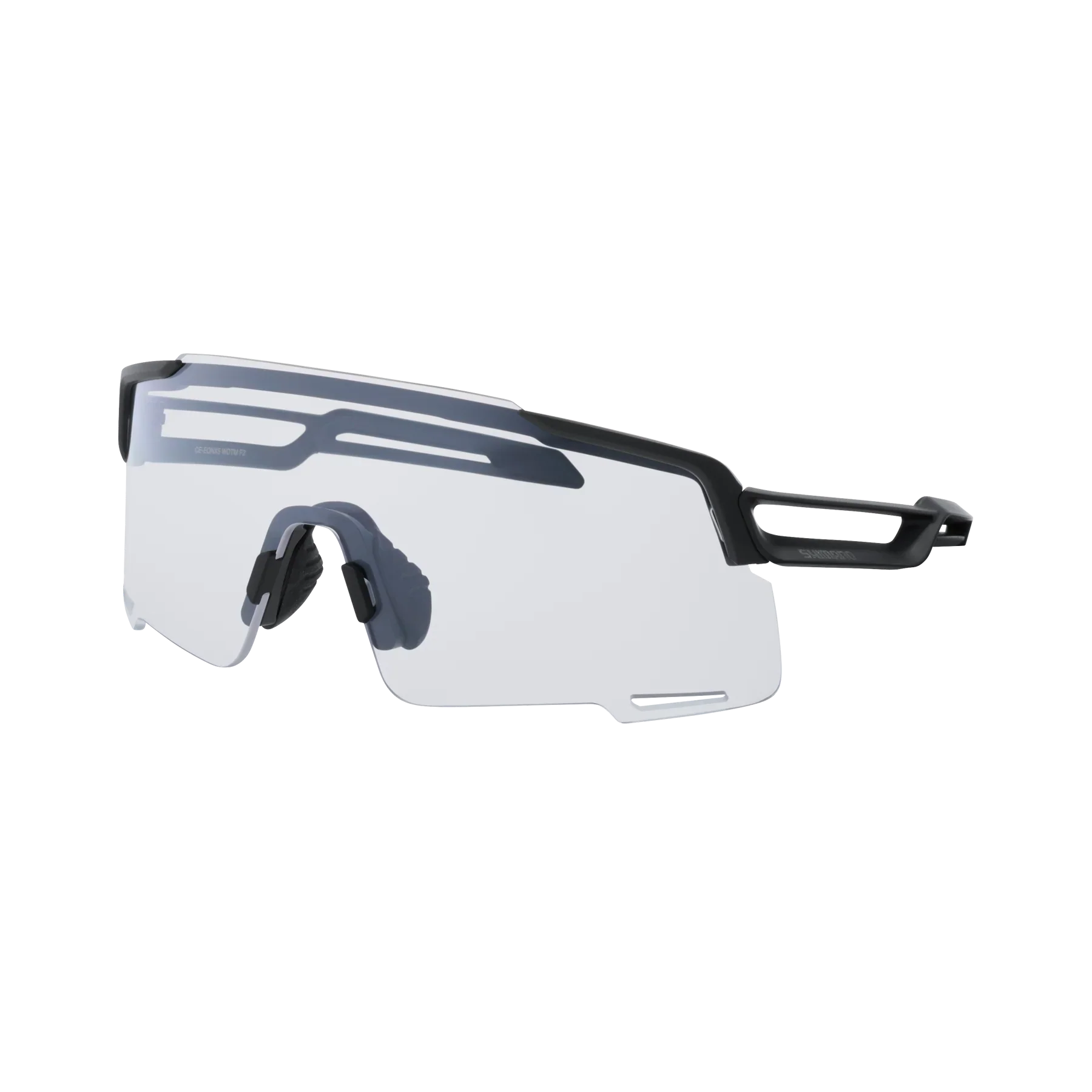 Shimano Equinox RS Sunglasses - Road Lens - Matte Black - Image 6