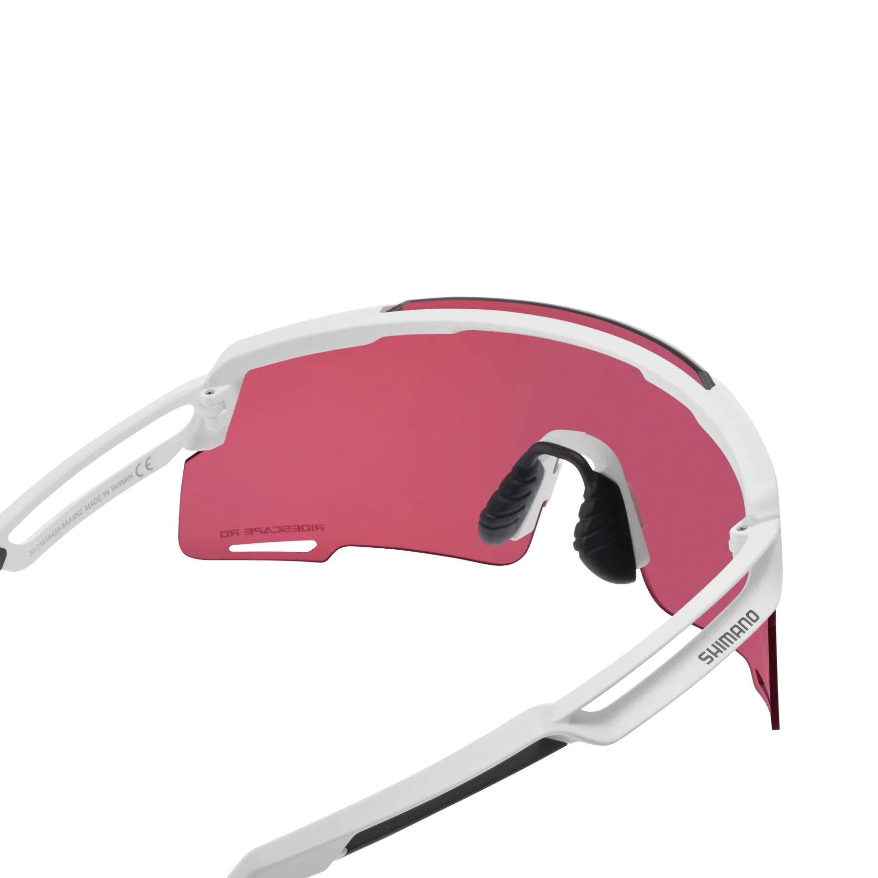 Shimano Equinox RS Sunglasses - Road Lens - Matte White - Image 4