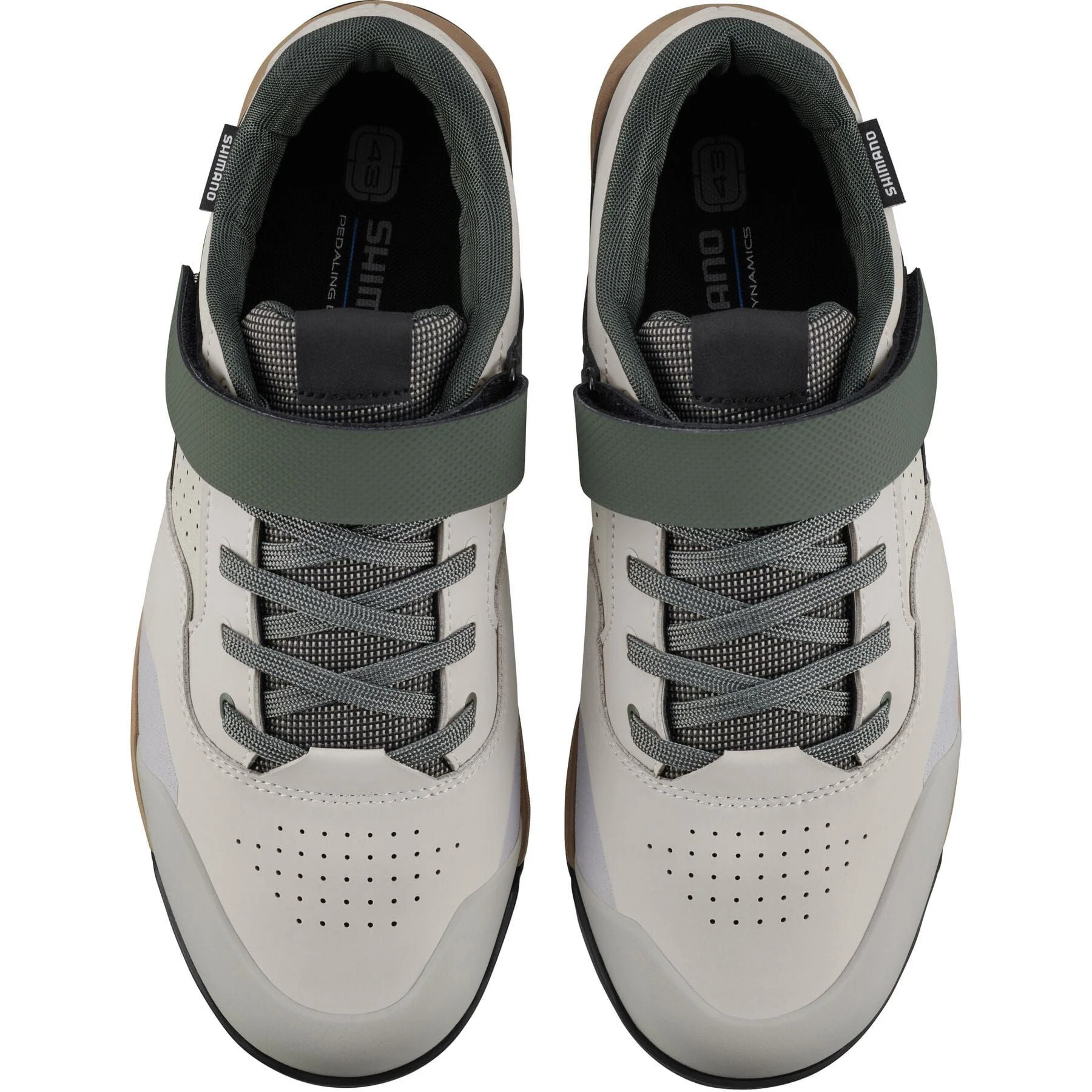 Shimano GE7 SPD Gravity Enduro Shoe - Light Gray - Image 2