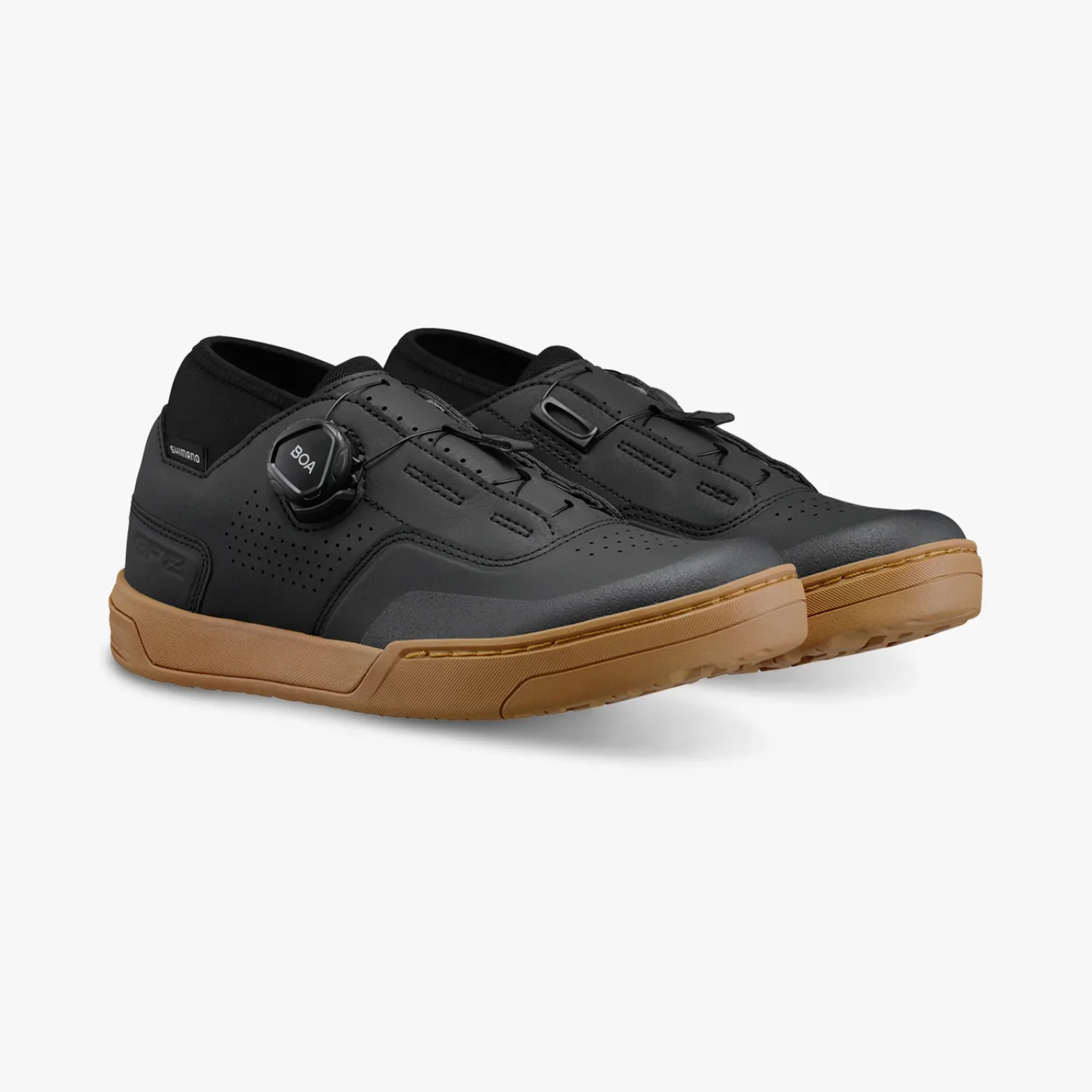 Shimano GF800 Flat Pedal MTB Shoe - Womens - Black-Amber - Image 2