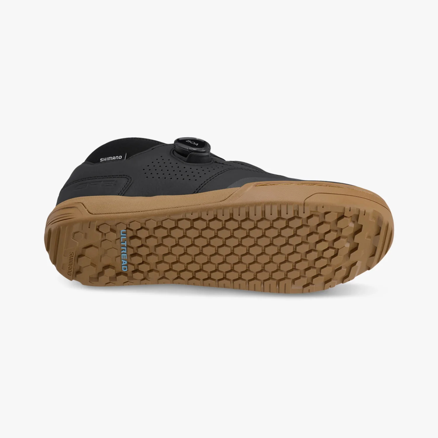 Shimano GF800 Flat Pedal MTB Shoe - Womens - Black-Amber - Image 5