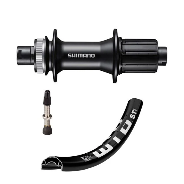 Shimano MT400-B on WTB STi30 29" Boost MTB Wheel - Rear - Image 2