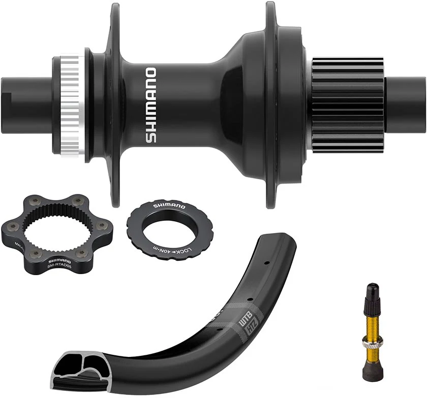Shimano MT410-B on WTB HTZ i30 27.5" MTB Wheel - Rear - Image 2