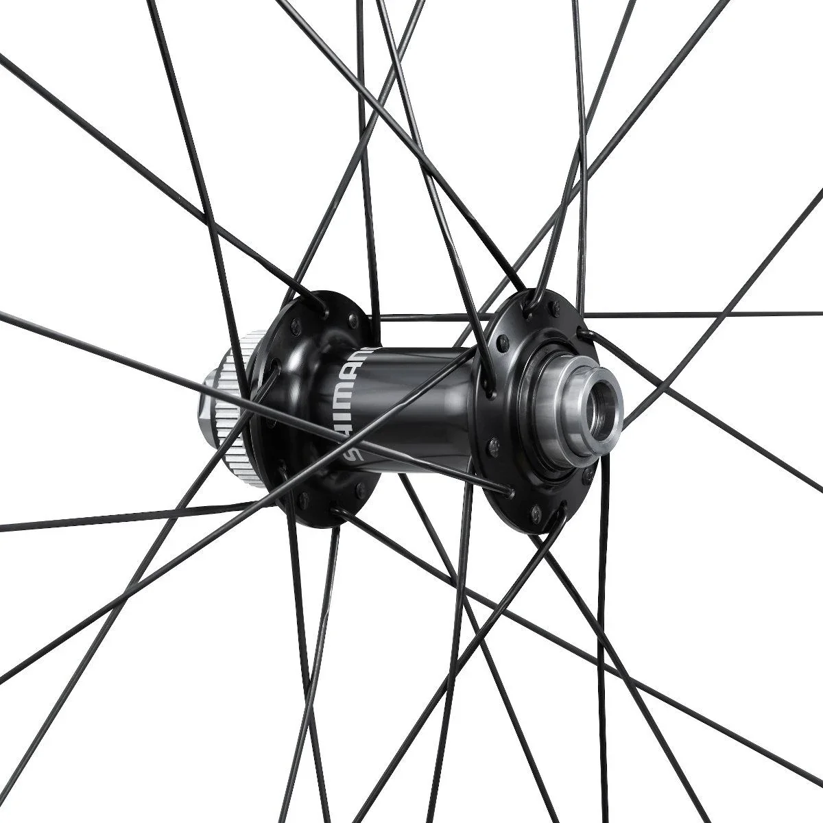Shimano RS710 C46 Carbon Disc 700c Road Wheel - Front - Image 3