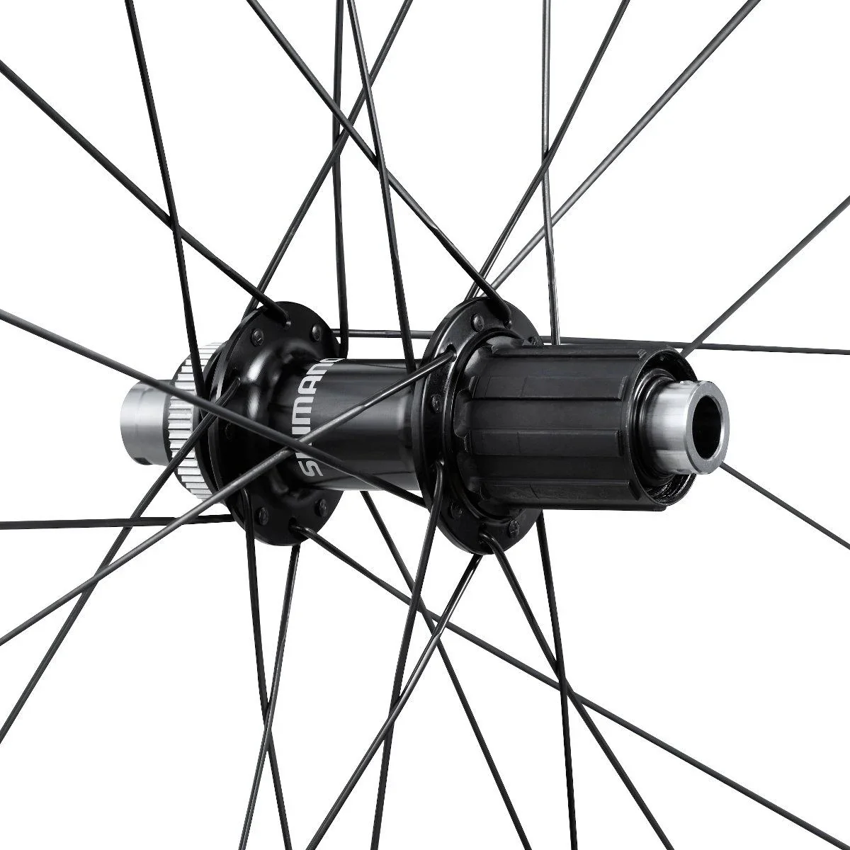 Shimano RS710 C46 Carbon Disc 700c Road Wheel - Rear - Image 2