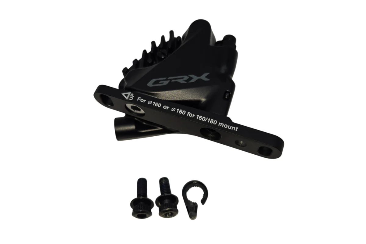Shimano RX400 GRX Flat Mount Disc Brake Caliper - Black - Blem - Image 2