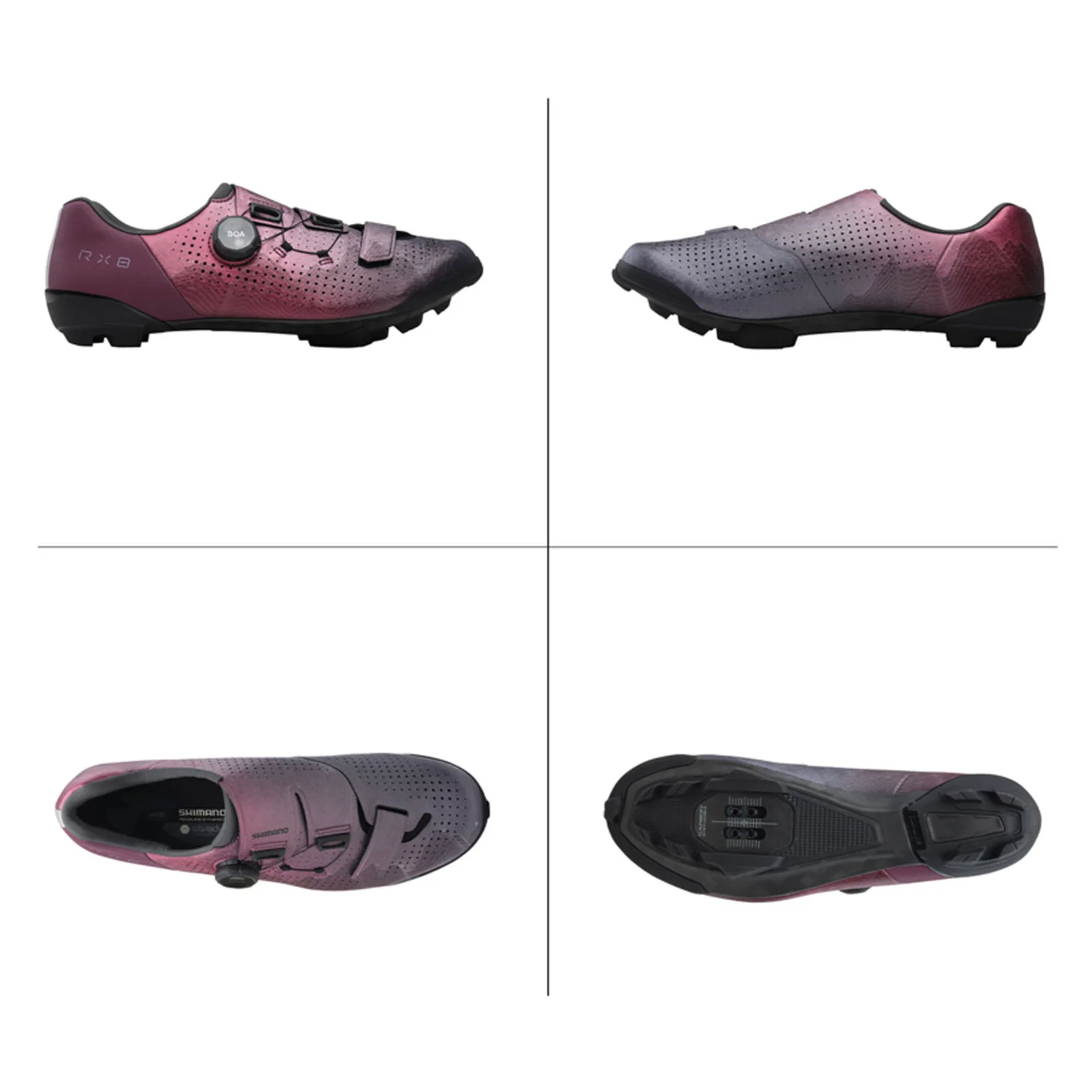 Shimano RX801 Gravel Shoe - Twilight - Image 3