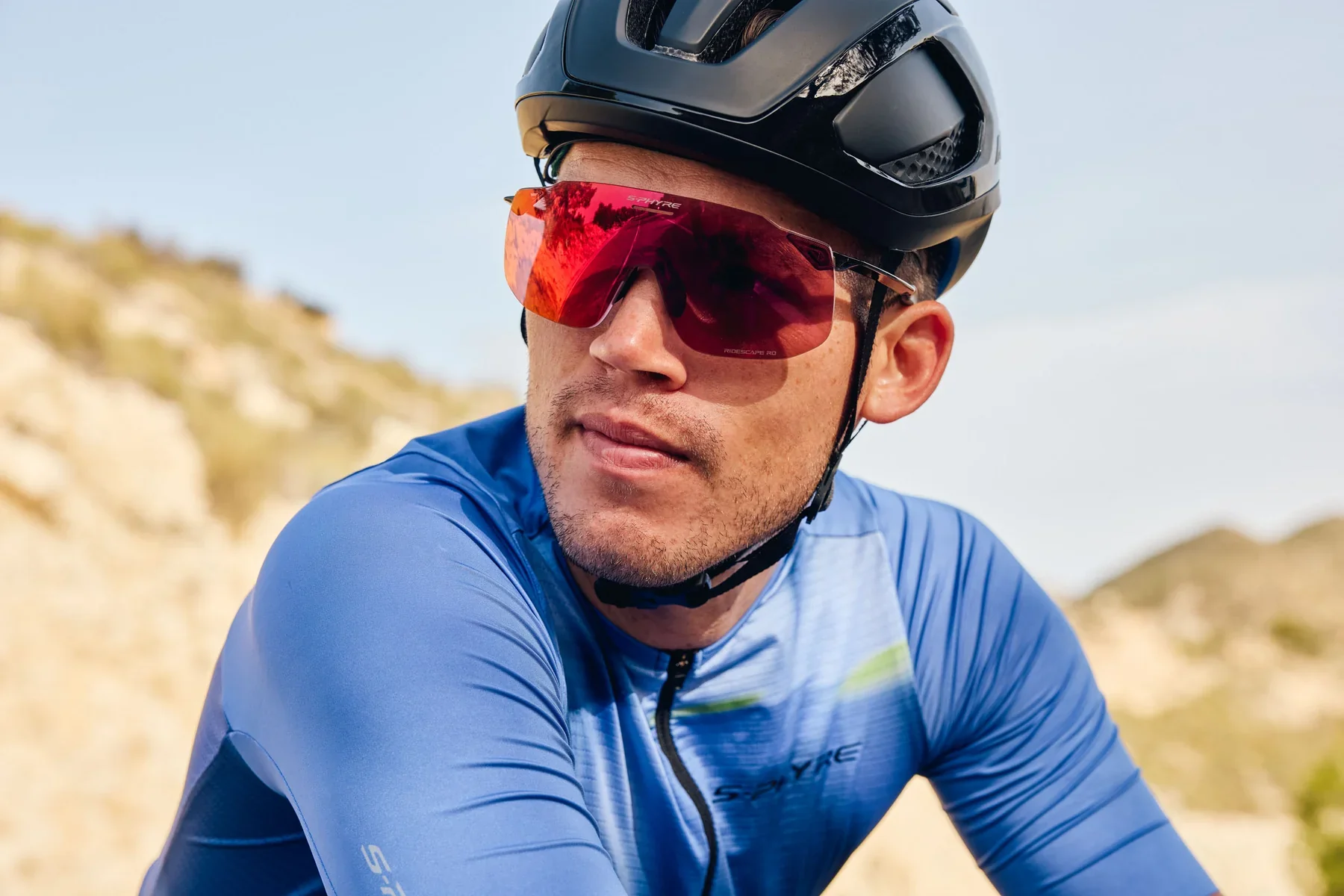 Shimano S-Phyre Sl RS Sunglasses - Road Lens - Black Sapphire - Image 6