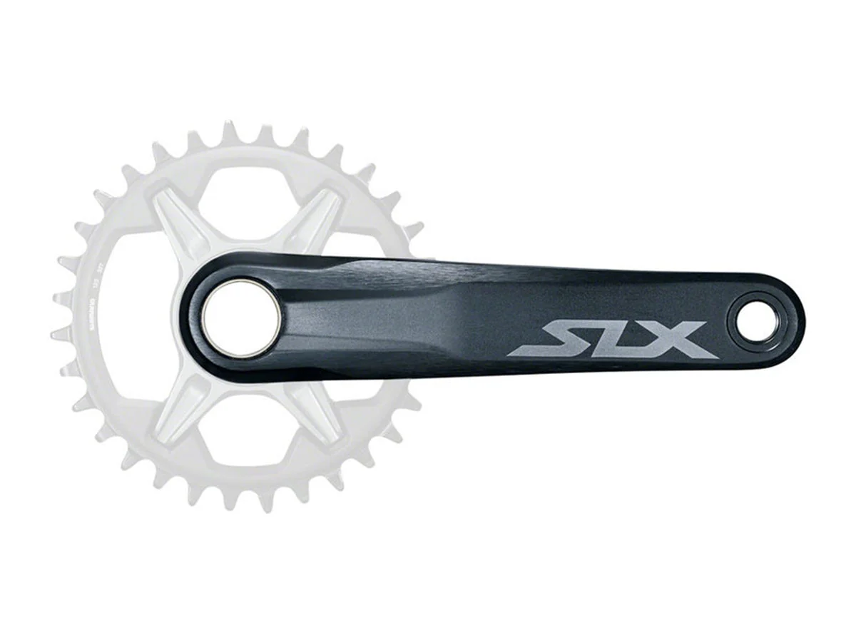 Shimano SLX M7130-1 12 Spd MTB Crankset - Ano Gray