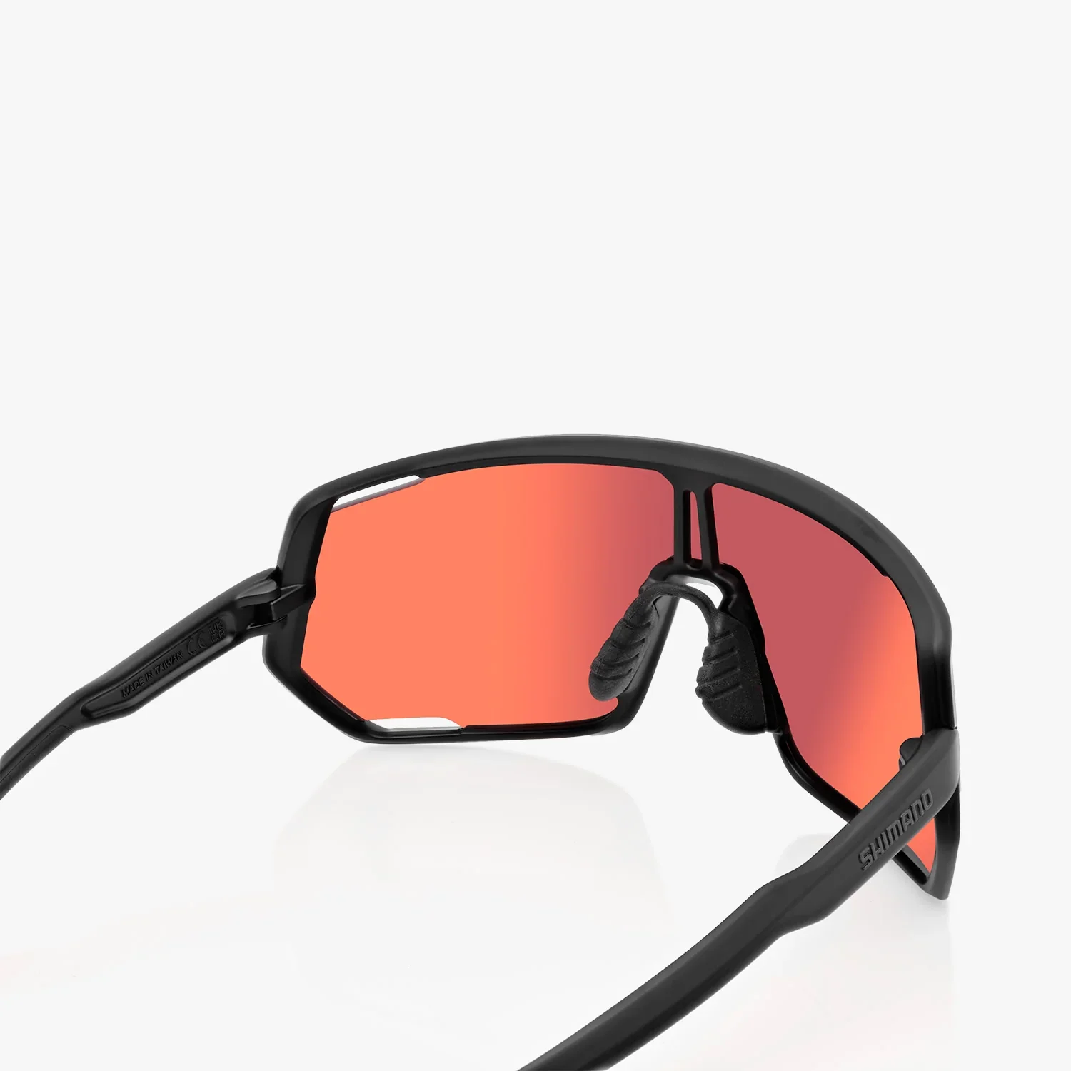 Shimano Technium 2 Sunglasses - Matt Black - Ridescape Road Lens - Image 4
