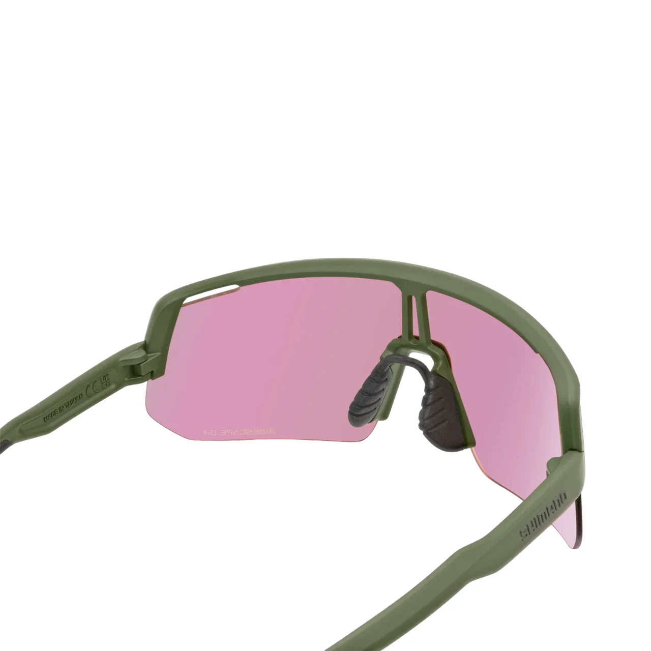 Shimano Technium L Sunglasses - Dark Olive - Ridescape Off-Road Lens - Image 4