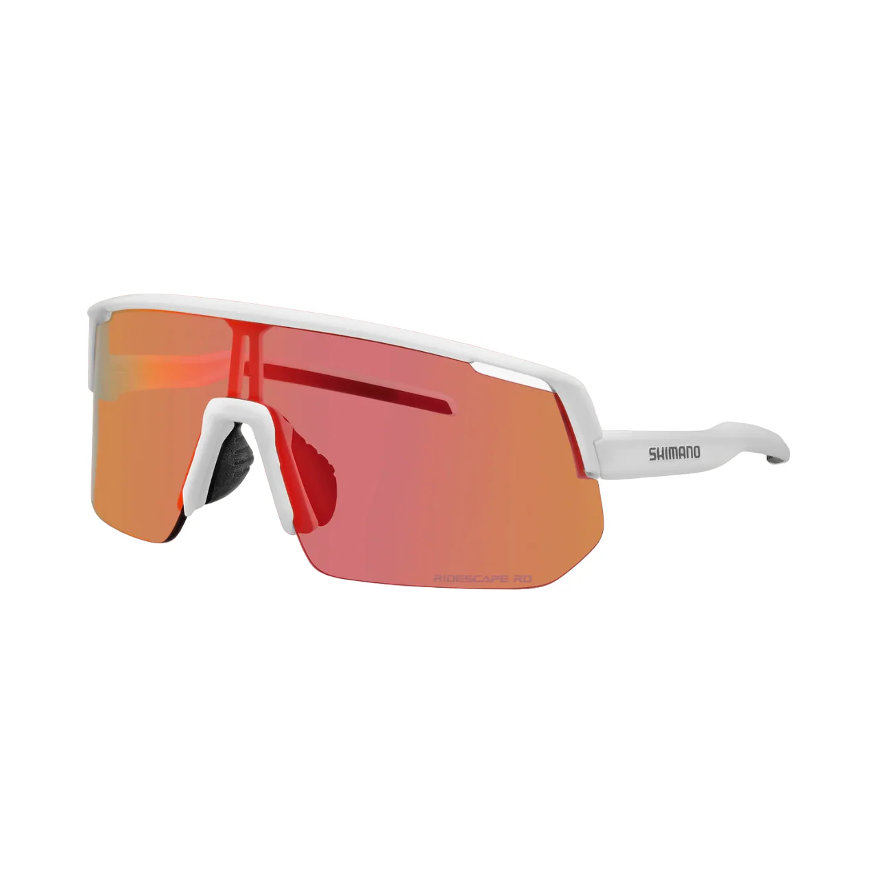 Shimano Technium L Sunglasses - Matt White - Ridescape Road Lens