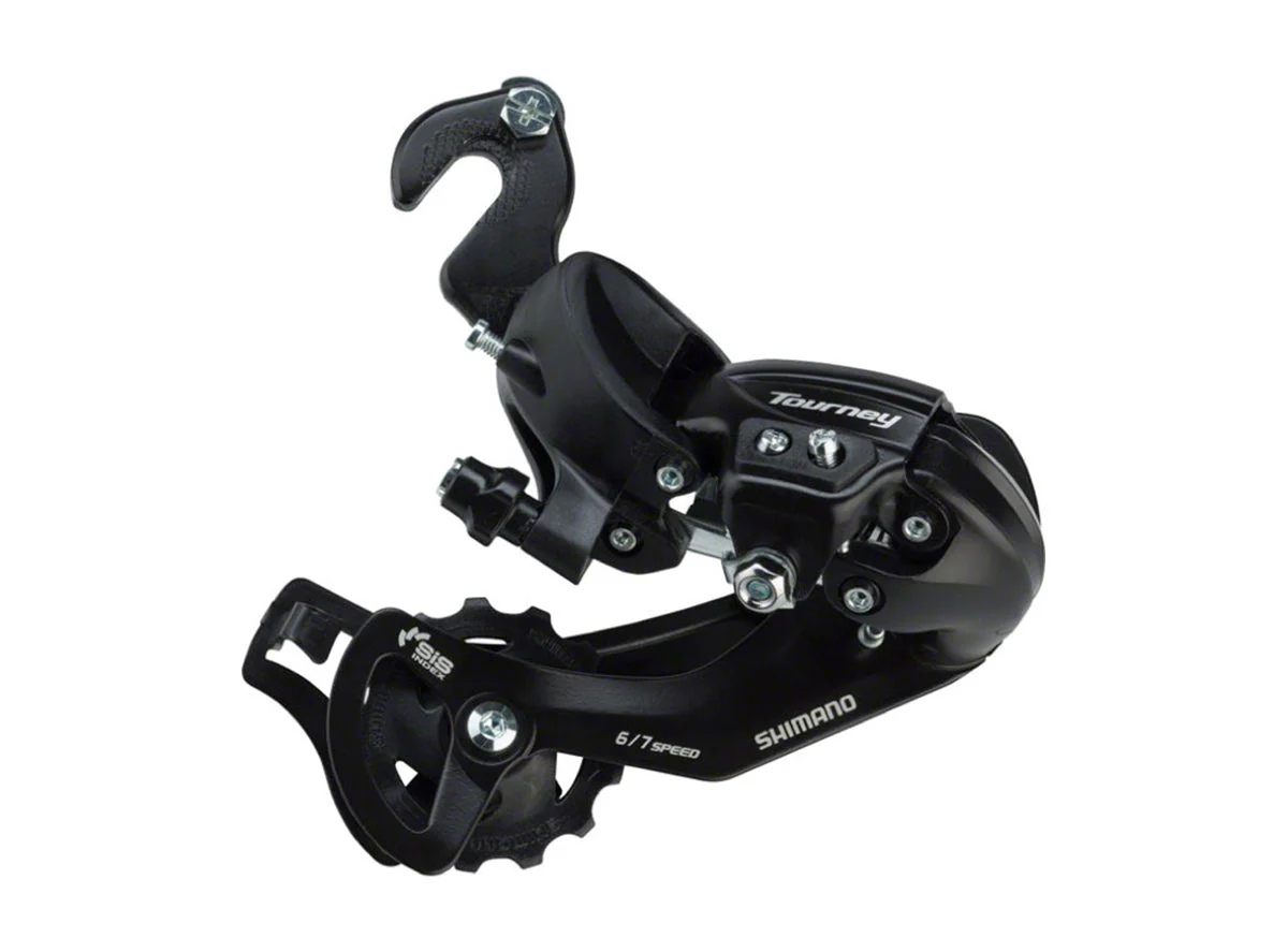 Shimano Tourney TY300 6/7 Spd MTB Rear Derailleur - BMX Mount