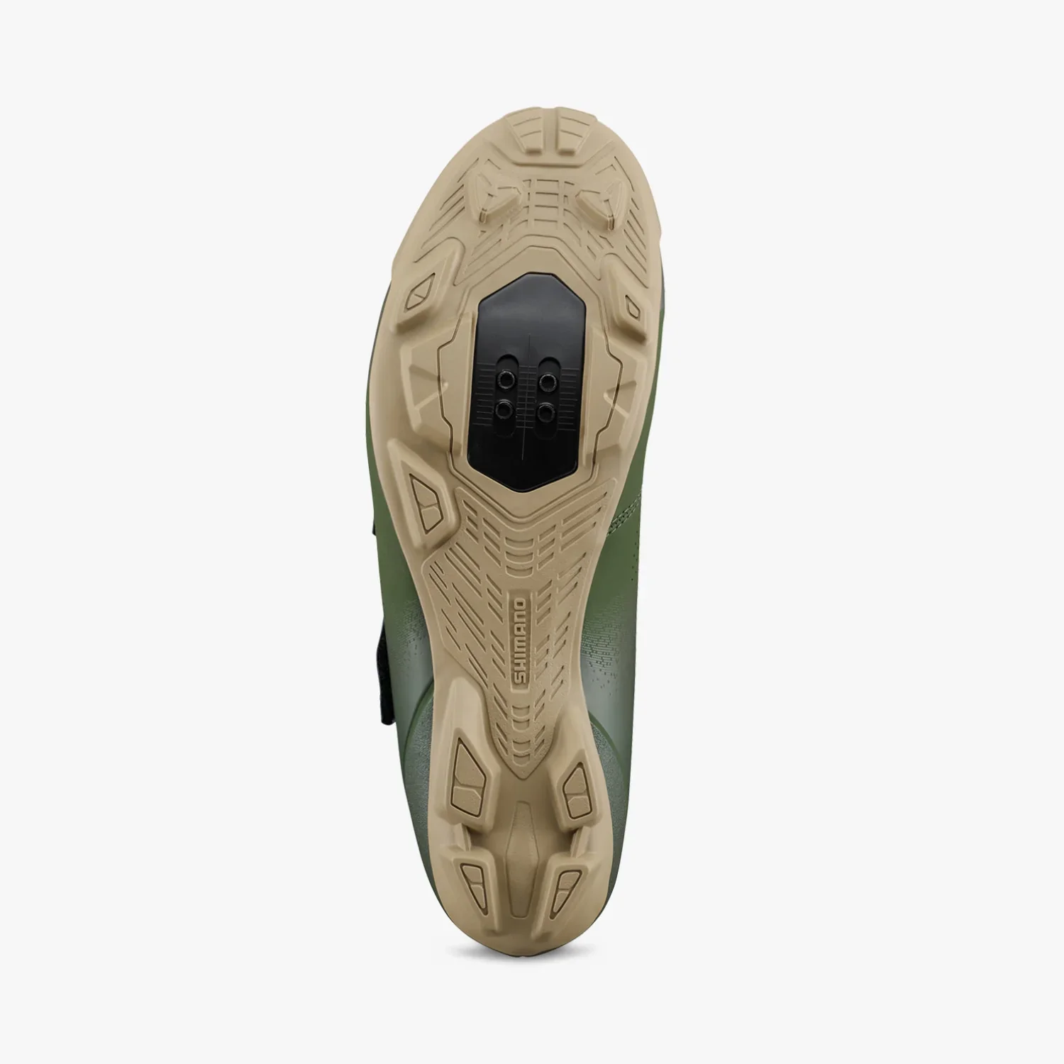 Shimano XC102 SPD MTB Shoe - Olive - Image 4
