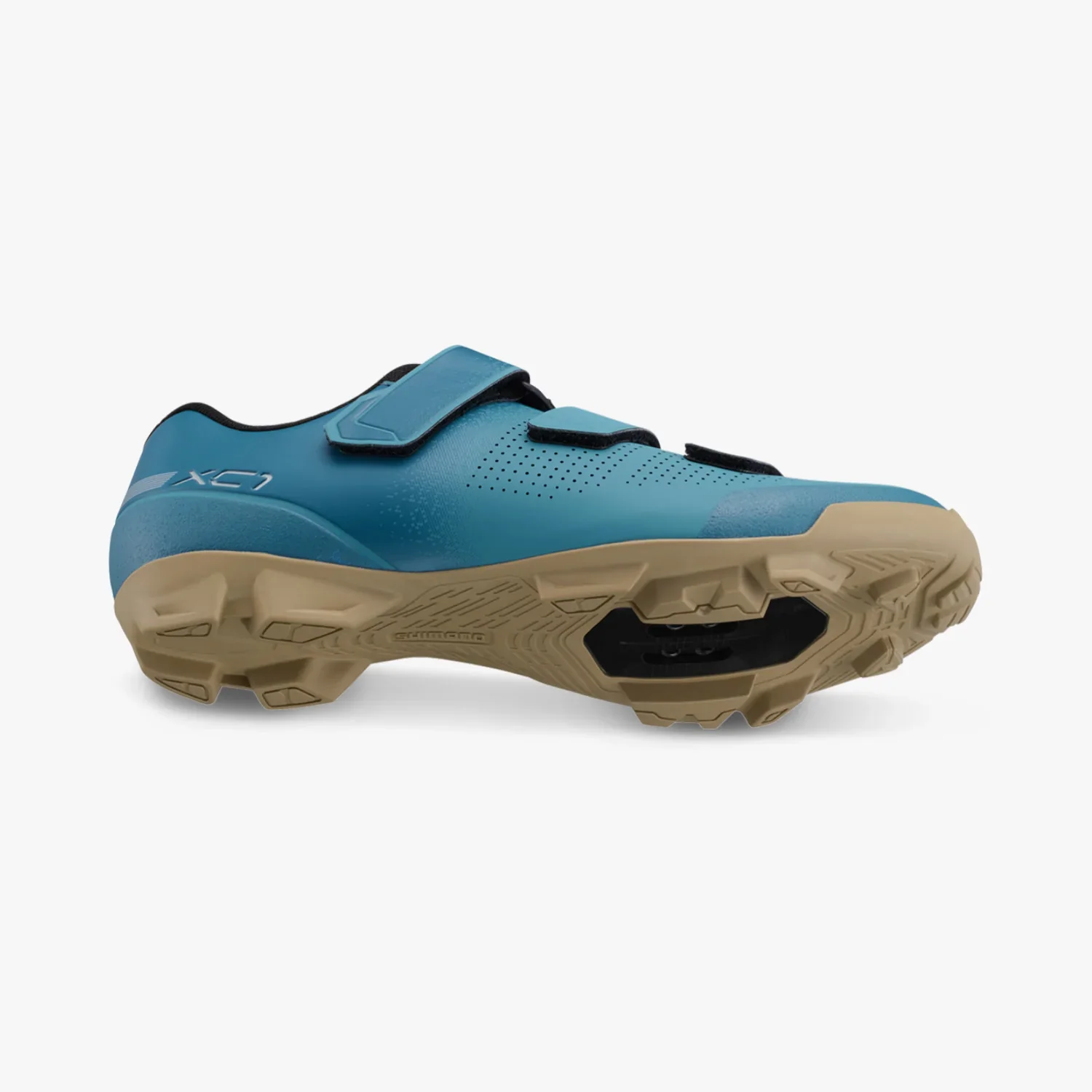 Shimano XC102 SPD MTB Shoe - Womens - Aqua Blue - Image 5