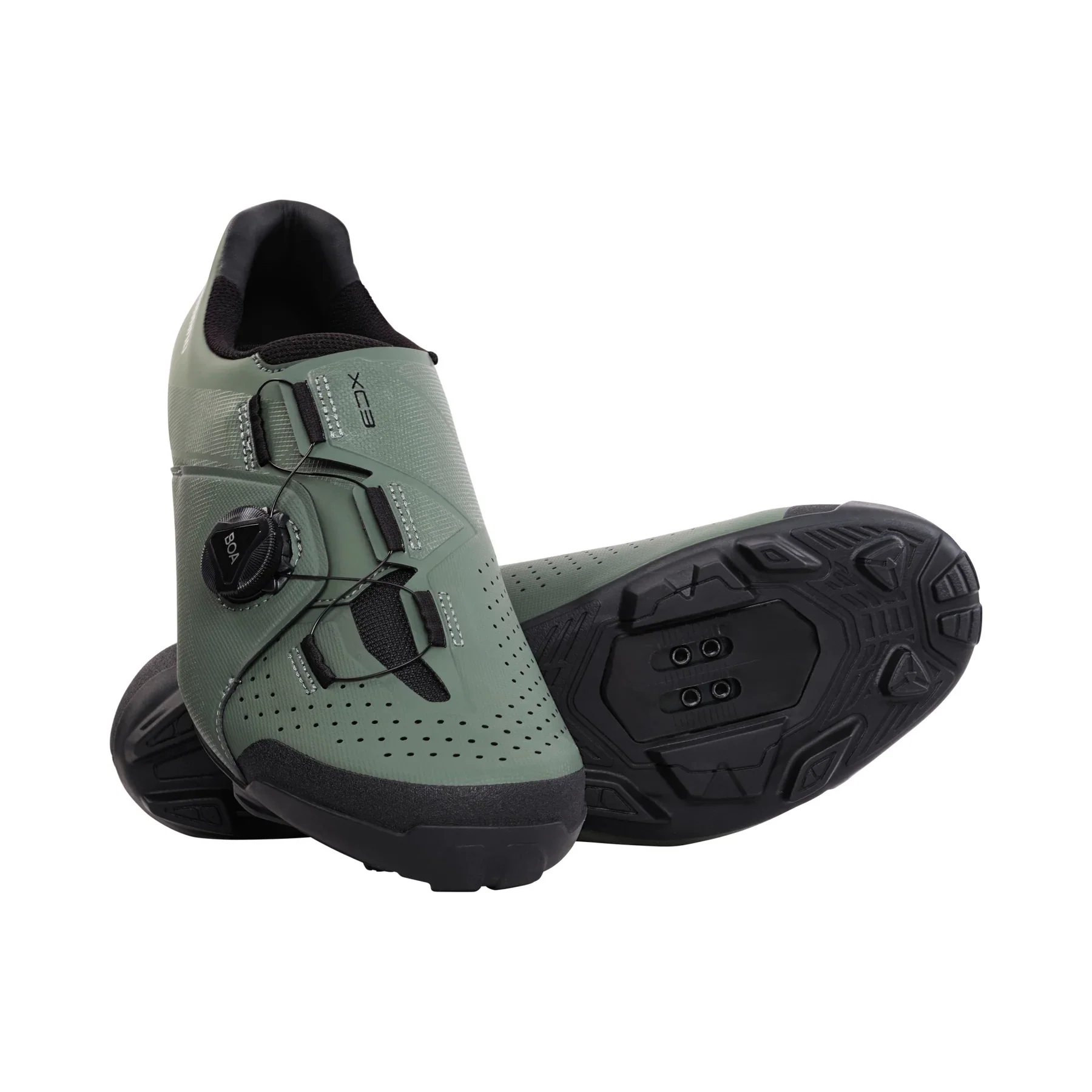 Shimano XC300 SPD MTB Shoe - Olive - Image 2