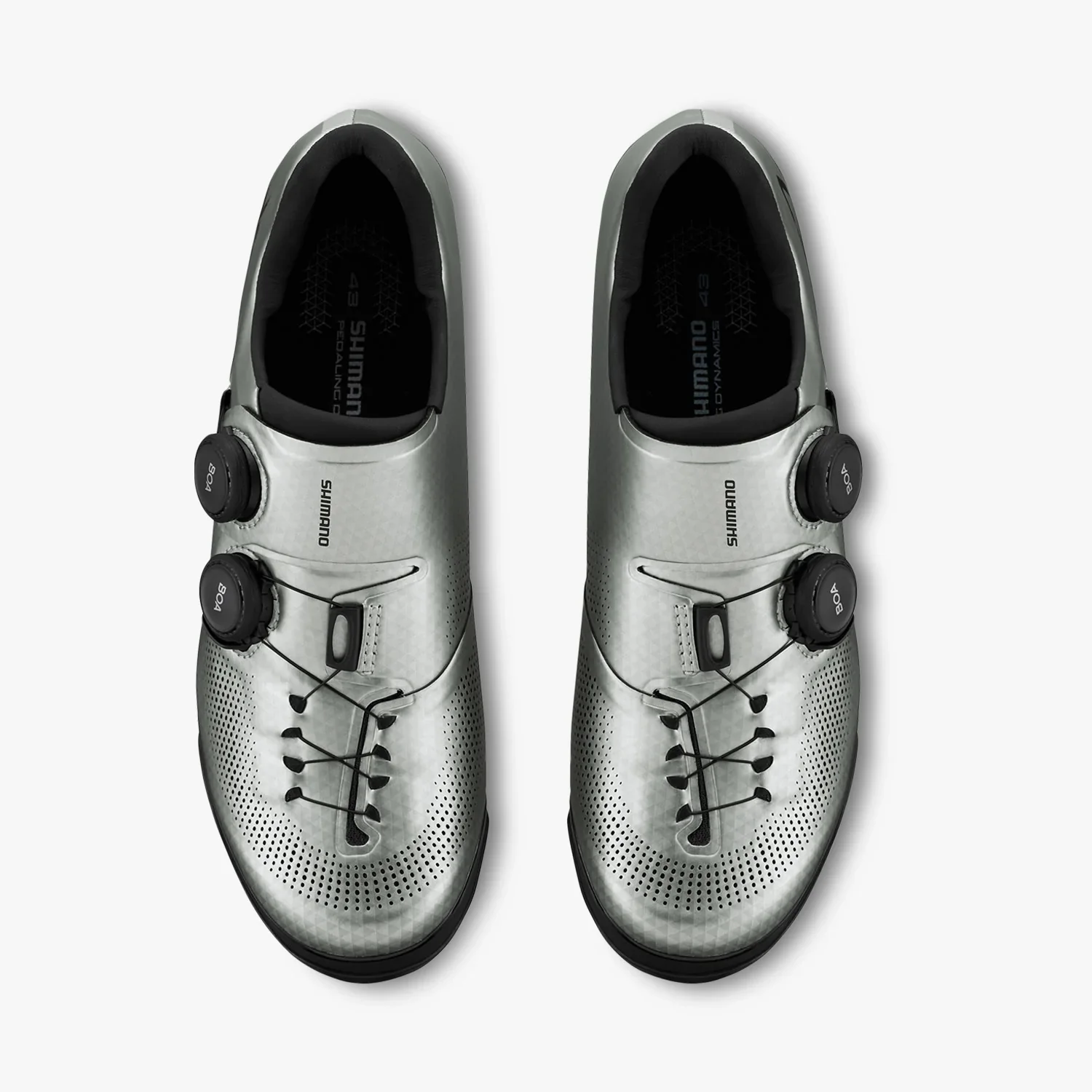 Shimano XC703 XC SPD MTB Shoe - Silver - Image 6