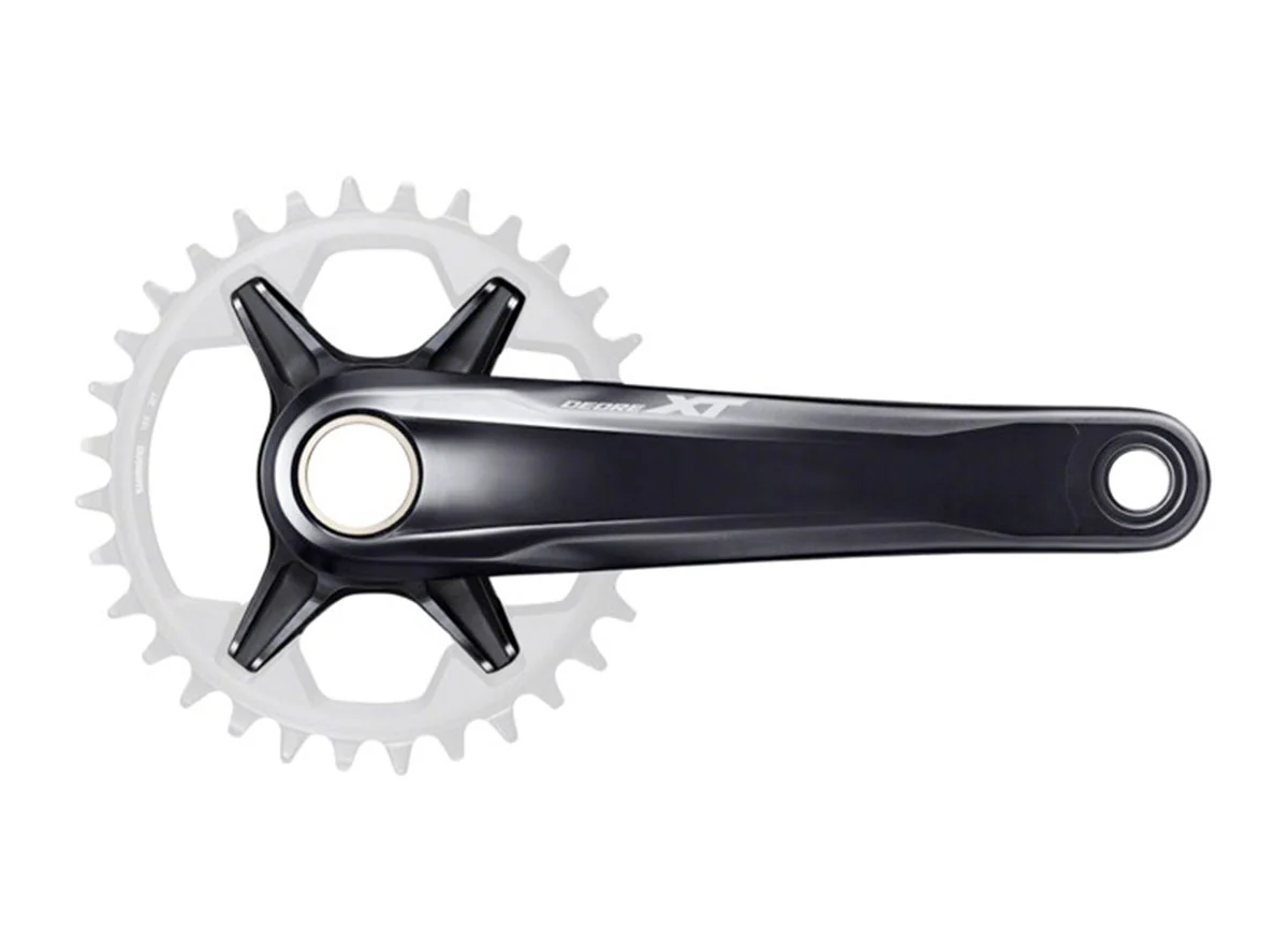 Shimano XT M8100 12 Spd Crank Arms - Black