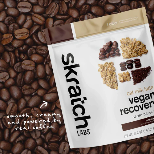 Skratch Labs Sport Recovery Drink Mix - Vegan Oat Milk Latte - Image 3