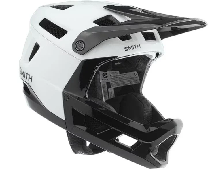 Smith Mainline MIPS Full Face Helmet - White-Black - Image 2