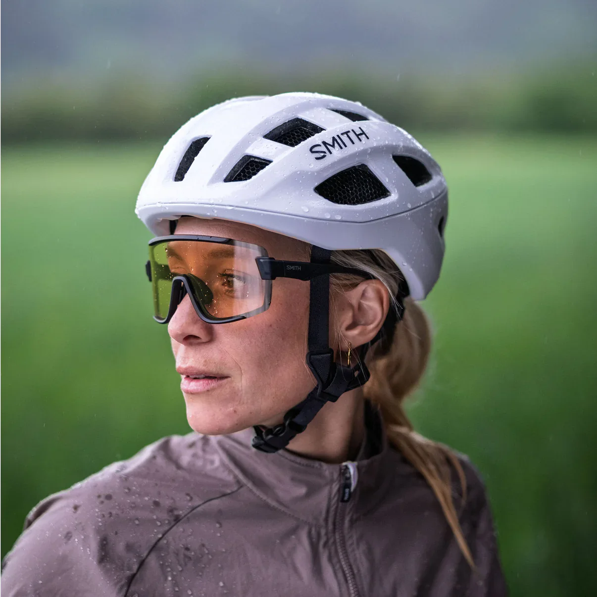 Smith Triad MIPS Road Helmet - White-Matte White - Image 4