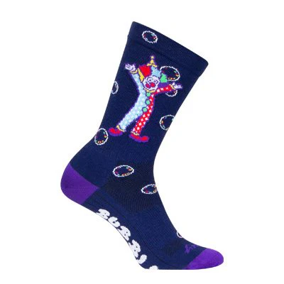 SockGuy 6" Crew Sock - Bubbles - Image 4