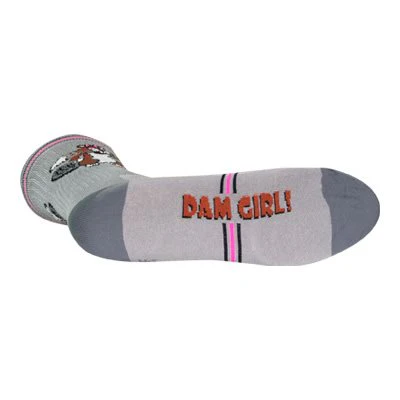 SockGuy 6" Crew Sock - Dam Girl - Image 3