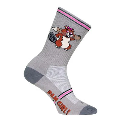 SockGuy 6" Crew Sock - Dam Girl - Image 4