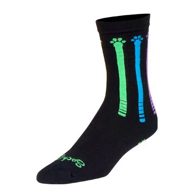 SockGuy 6" Crew Sock - Pawsitive - Image 3