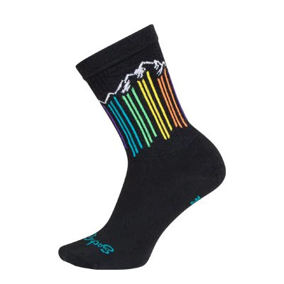 SockGuy 6" Wool Sock - Prism Peak - Image 4