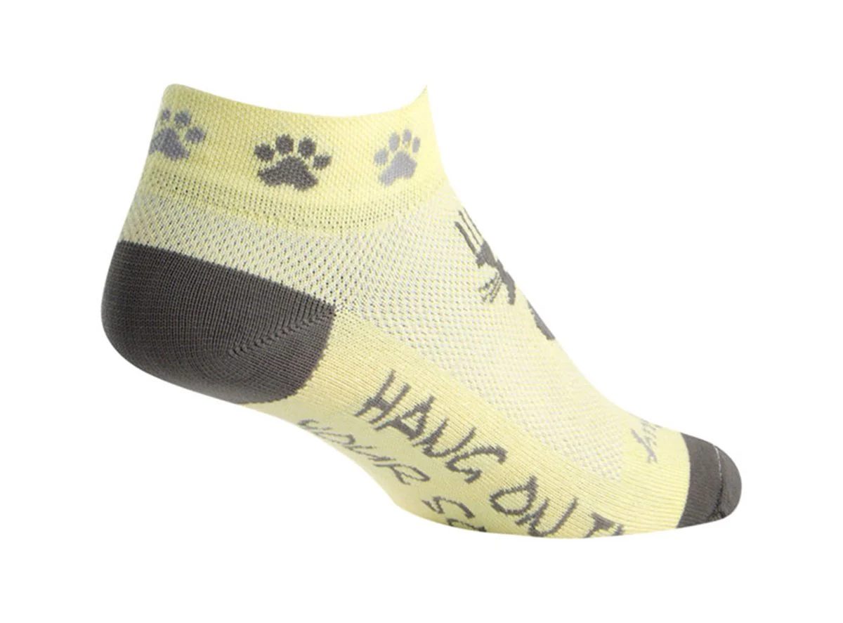 SockGuy Classic 1" Low Cuff Sock - Womens - Scratch - Yellow