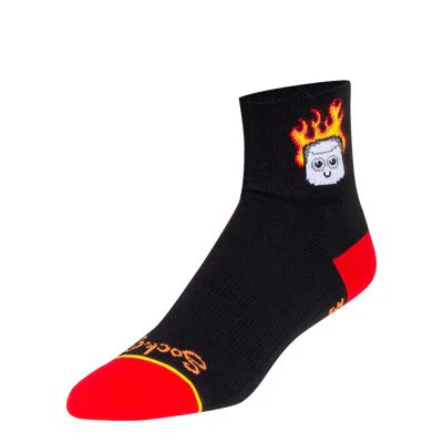 SockGuy Classic 3" Cuff Sock - Burnt Out - Image 3