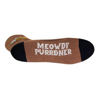 SockGuy Classic 3" Cuff Sock - Meowdy - Image 3