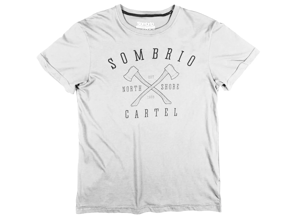 Sombrio Axes Tee Shirt - White