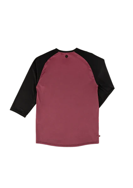 Sombrio Mayhem 2 Long Sleeve MTB Jersey - After Ride Wine - Image 2