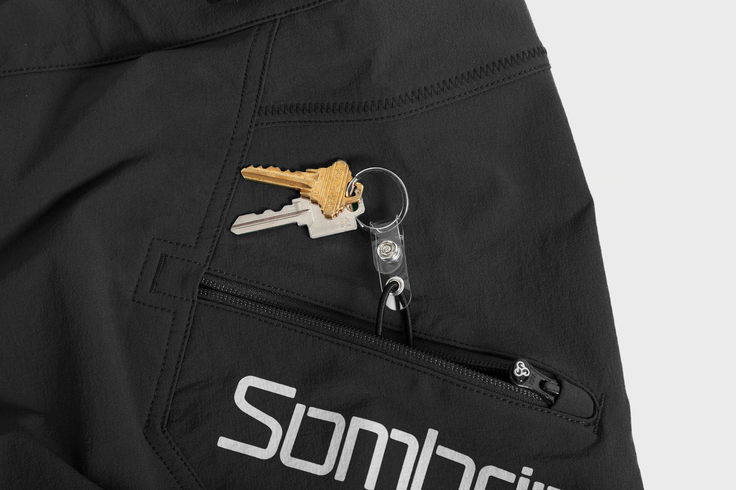 Sombrio Pinner Short - Black - Image 5