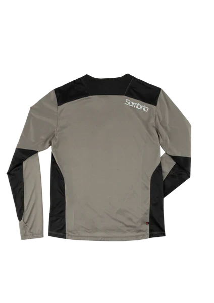 Sombrio Vanquish Long Sleeve MTB Jersey - Trilogy-Milky Coffee - Image 2