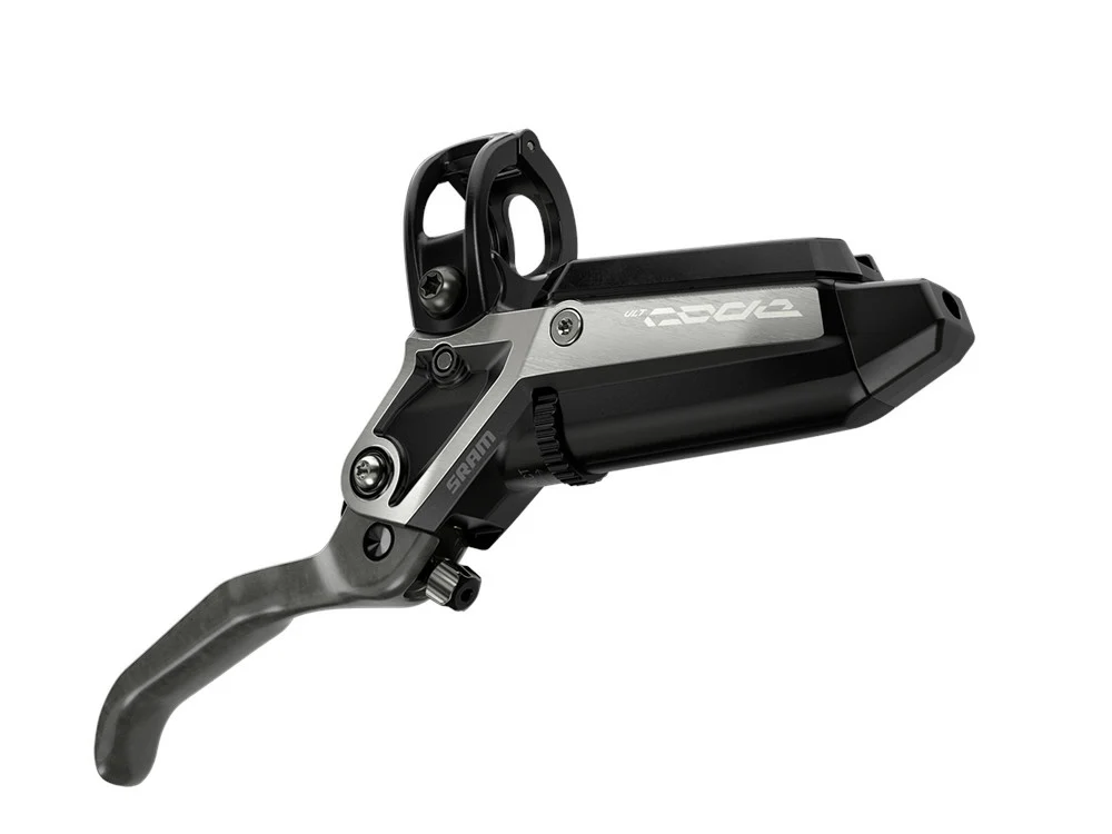 SRAM Code Ultimate Stealth Disc Brake and Lever - Rear - Black-Silver - Image 2