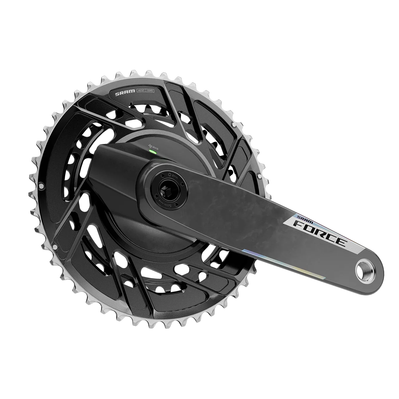 SRAM Force AXS E1 DUB 12 Spd Power Meter Crankset - Image 5
