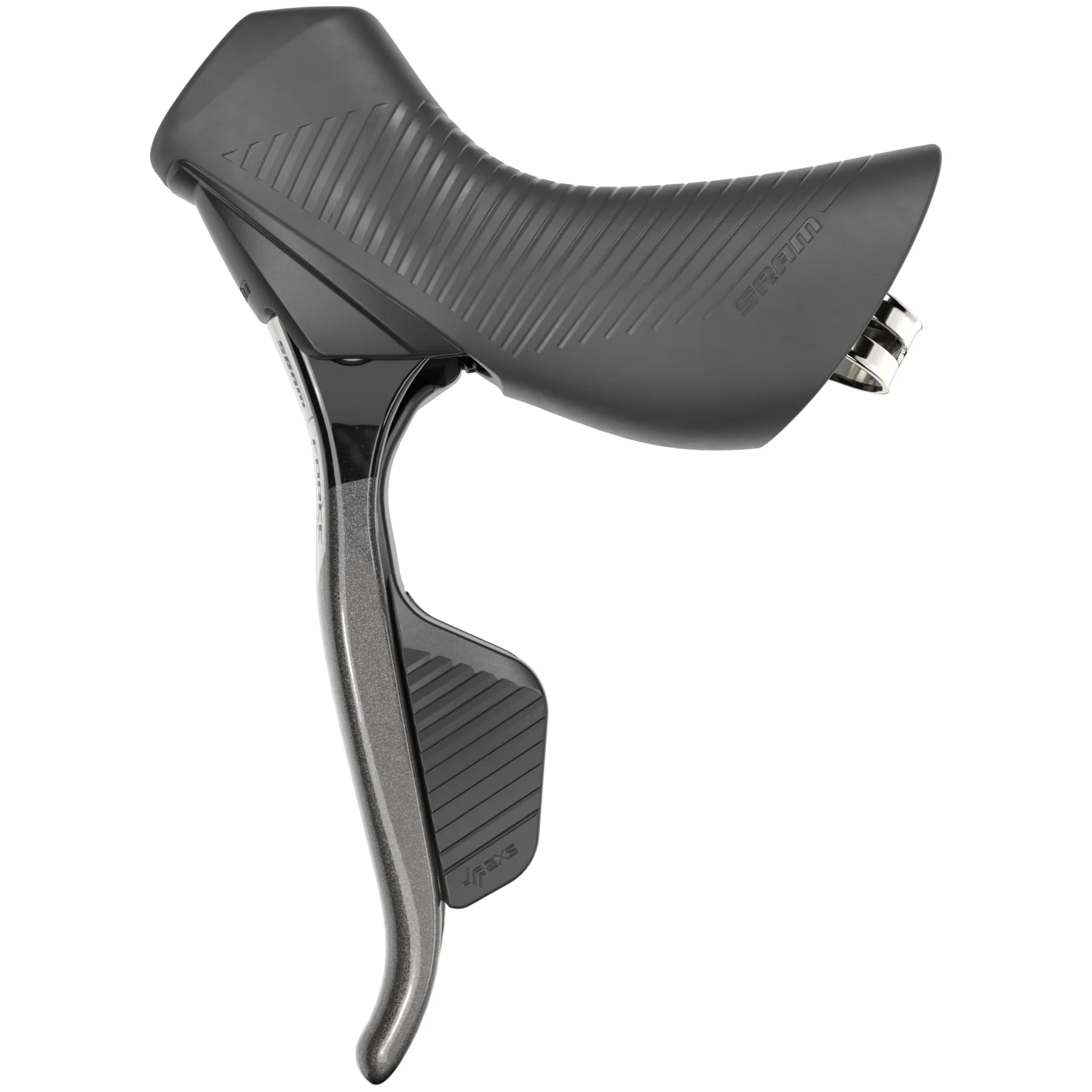 SRAM Force eTap AXS HRD D2 Shift/Brake Lever and Hydraulic Disc Caliper - Front - Unicorn Gray - Image 3