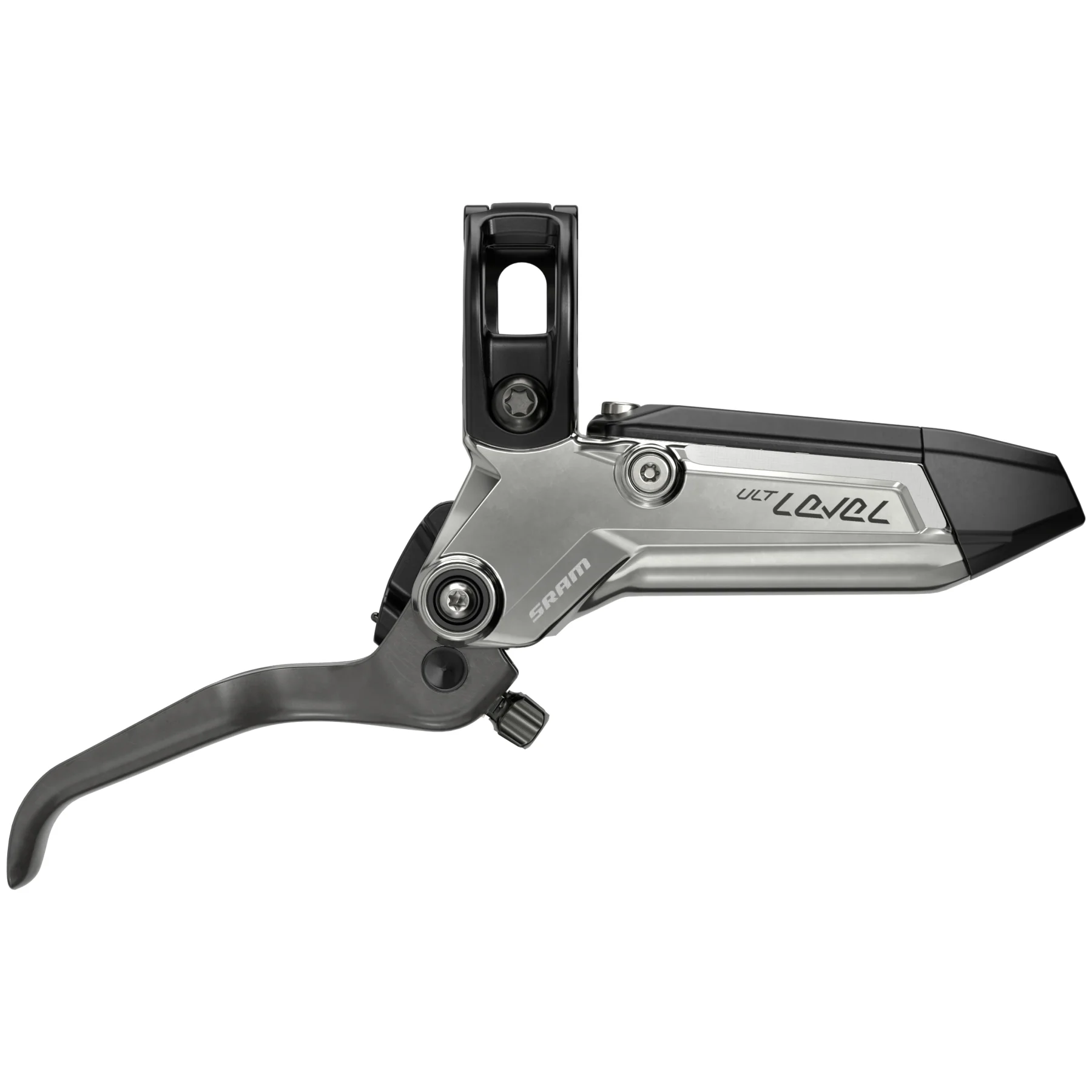 SRAM Level Ultimate Stealth Disc Brake and Lever - 4 Piston - Front - Black-Silver - Image 3