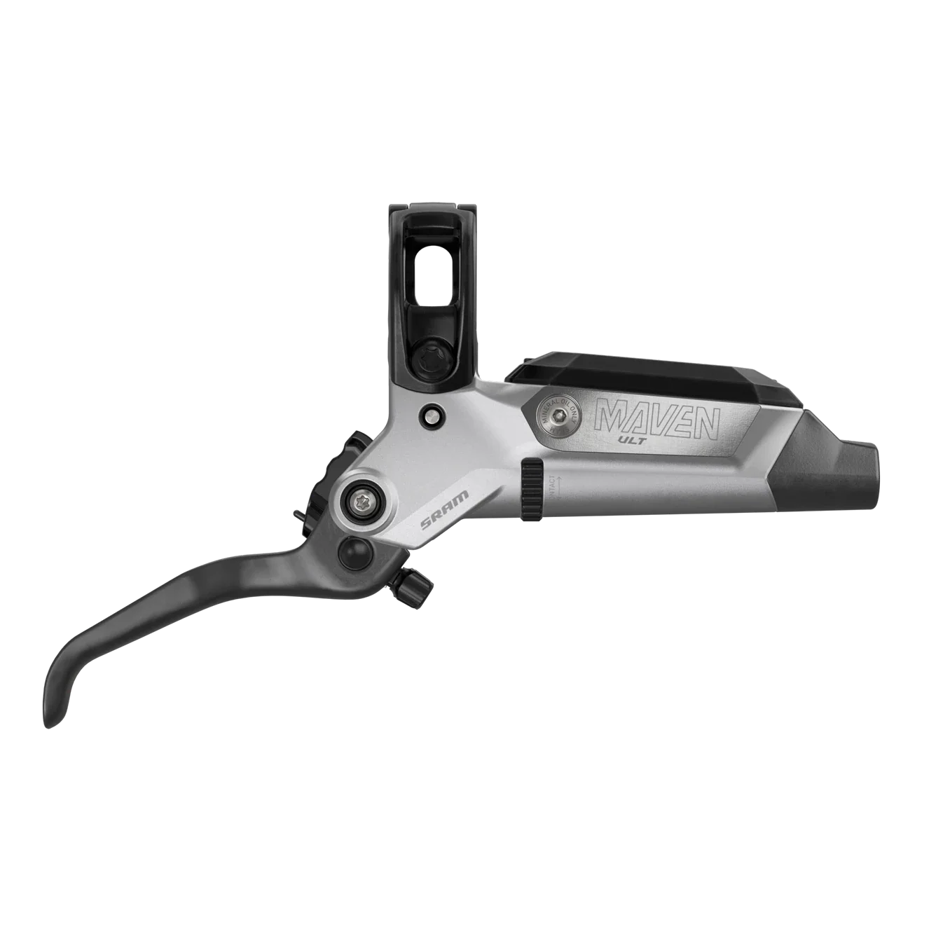Sram Maven Ultimate Stealth Disc Brake - B1 - Front - Silver-Black - Image 2